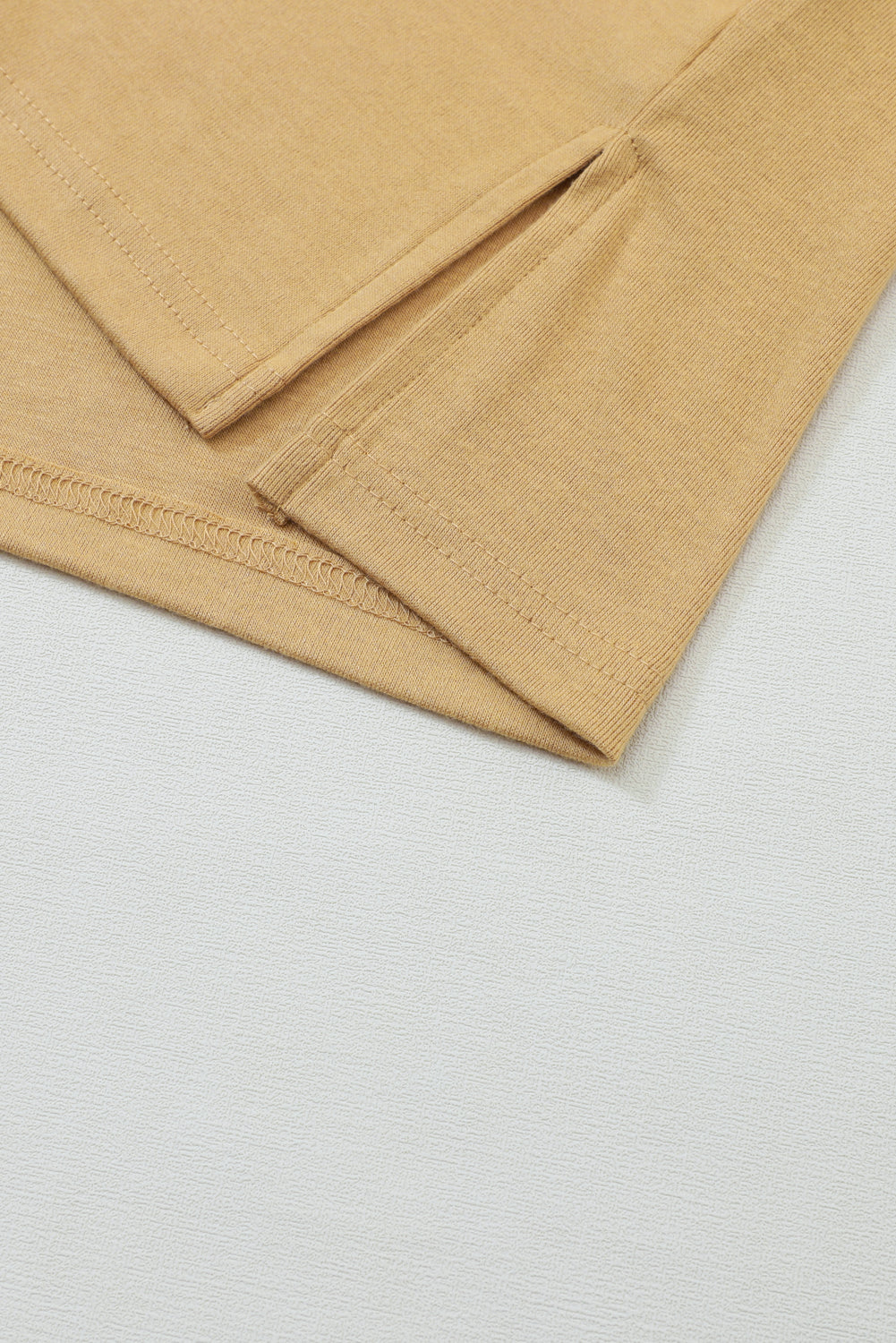 Flaxen Colorblock Striped Bishop Sleeve Top